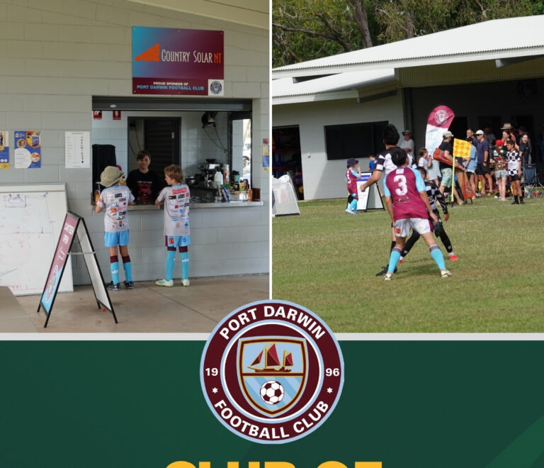Massive congratulations to Port Darwin FC, our Club Changer of the Month for July!