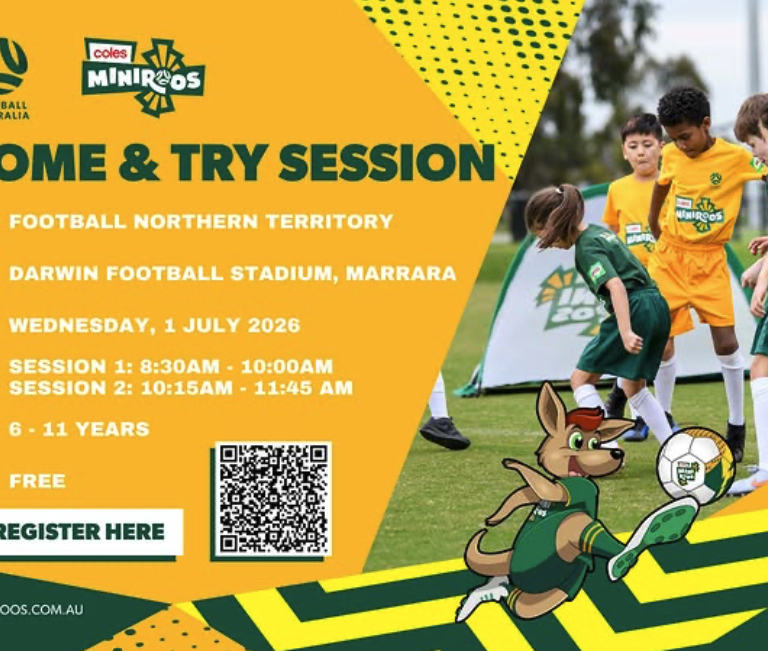 1 JULY – Coles MiniRoos Come & Try – Darwin